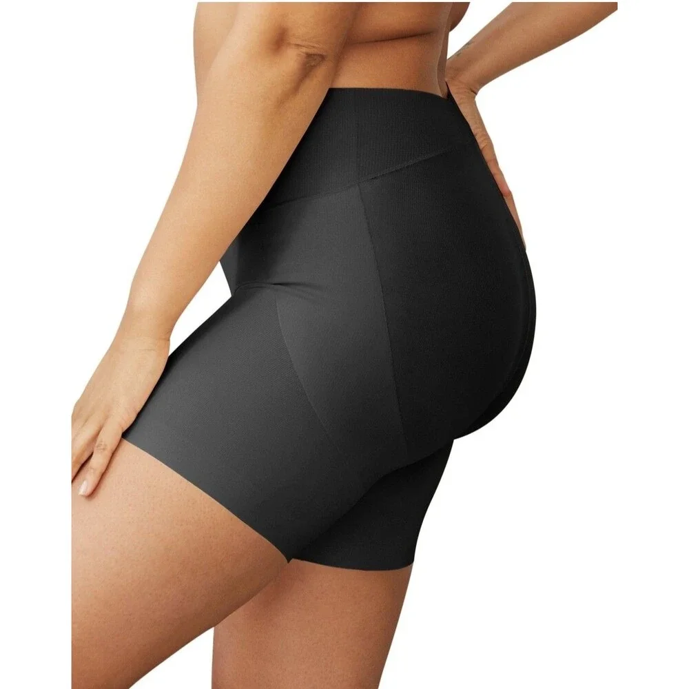 Maidenform Ultimate Booty Lift Tummy Tamer Women's L Shapwear Short DMS090 Black